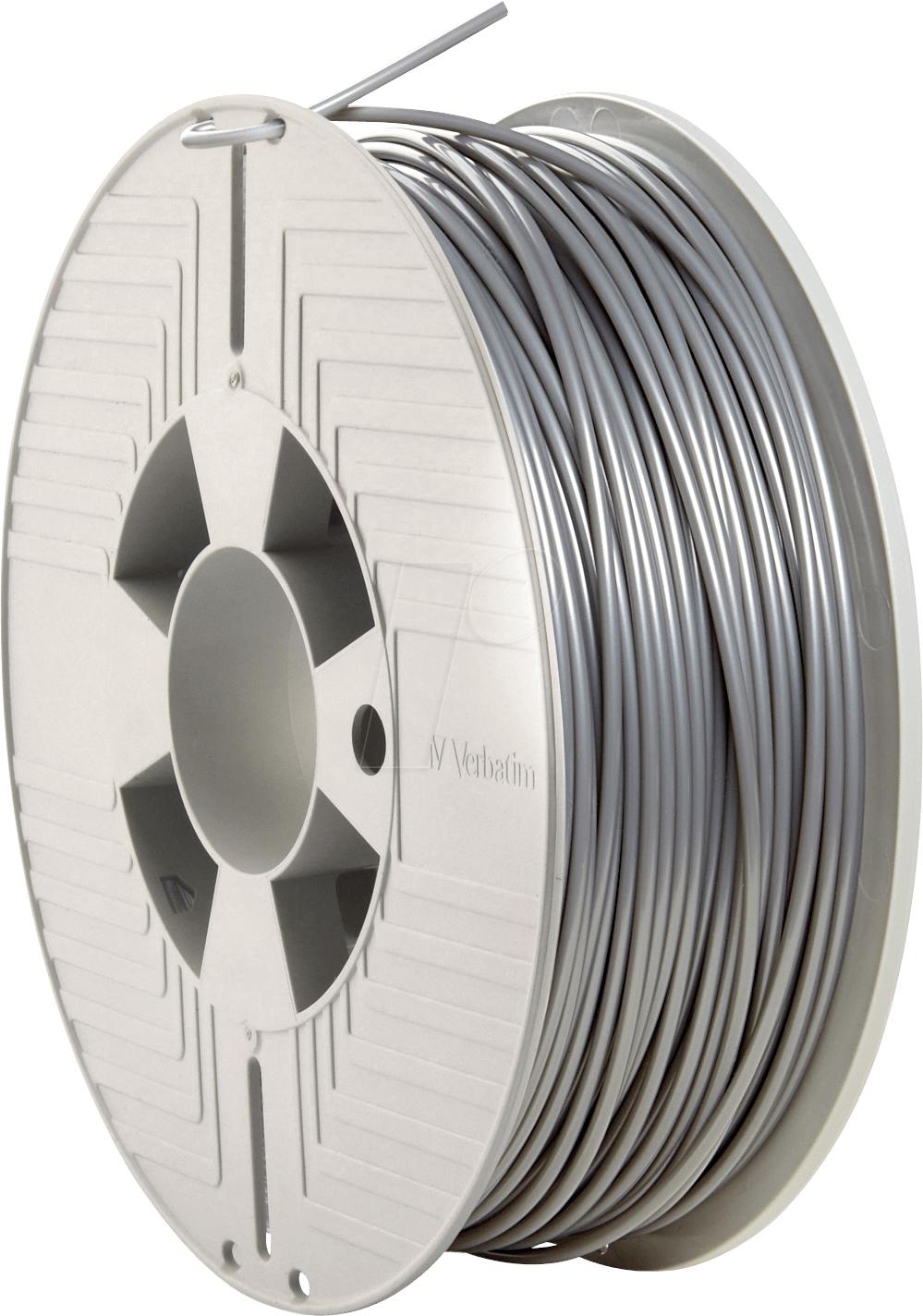 VERBATIM 55036 - ABS Filament - silber/metallgrau - 2,85 mm - 1 kg von Verbatim