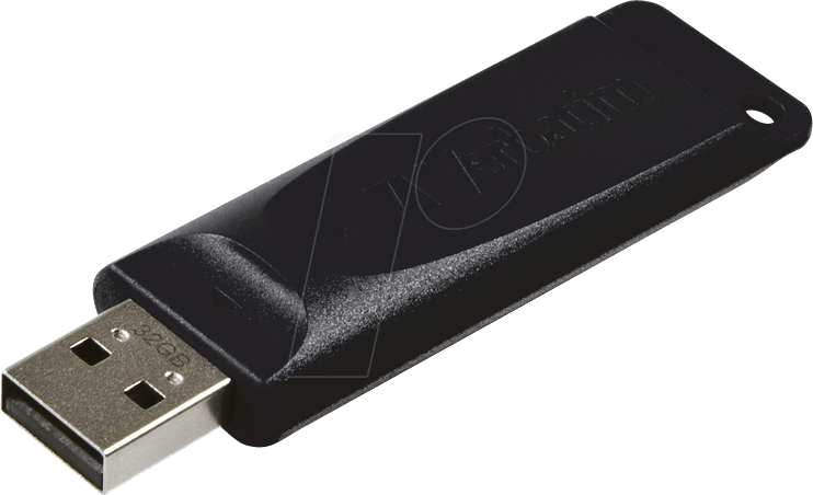 VERBATIM 98696 - USB-Stick, USB 2.0, 16 GB, Slider von Verbatim