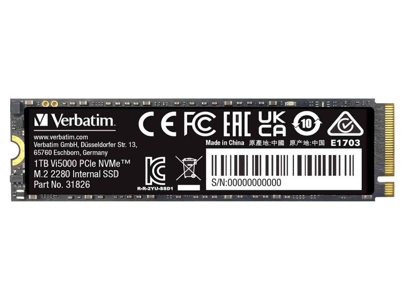 VERBATIM M.2 SSD Vi5000 1TB von Verbatim