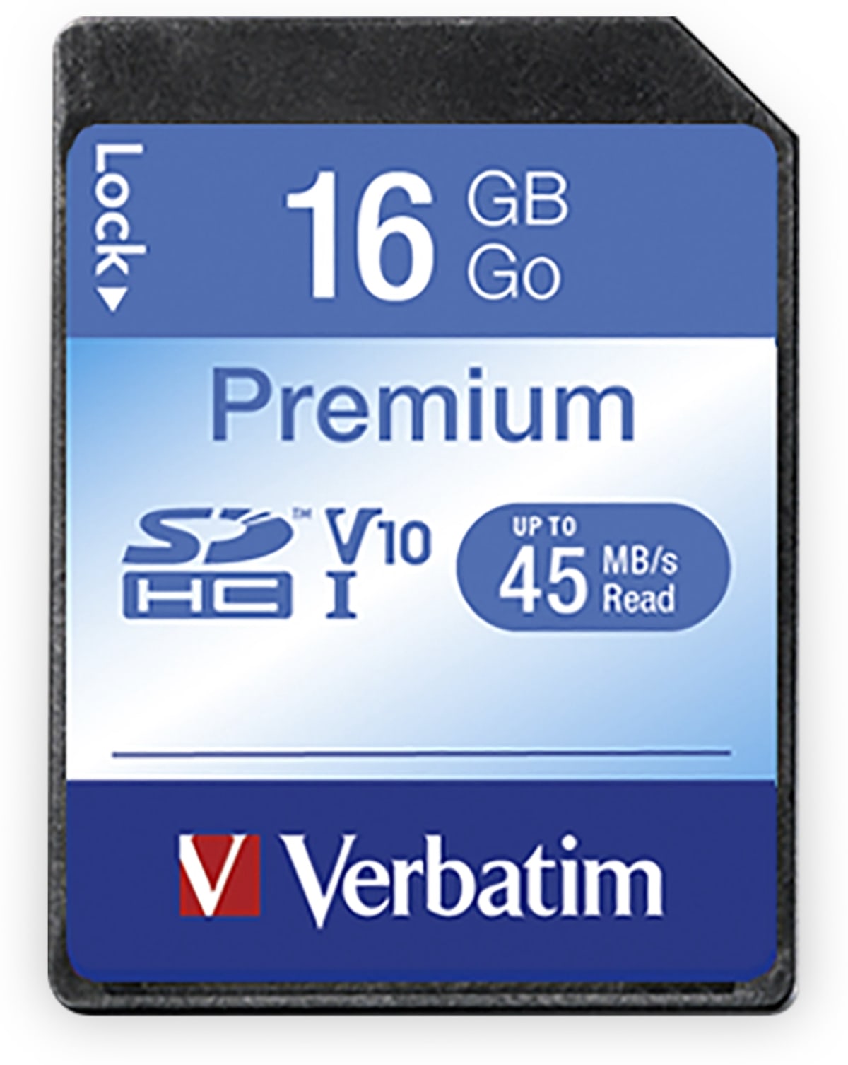 VERBATIM SDHC Card Premium, 16 GB, Class 10 von Verbatim