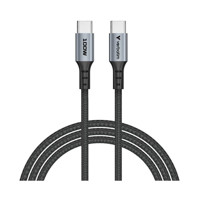 VERBATIM Sync & Charge USB-C zu USB-C 100W 120 cm von Verbatim