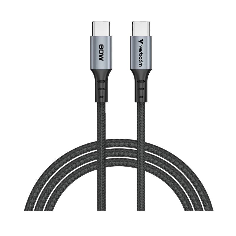 VERBATIM Sync & Charge USB-C zu USB-C 60W 120 cm von Verbatim