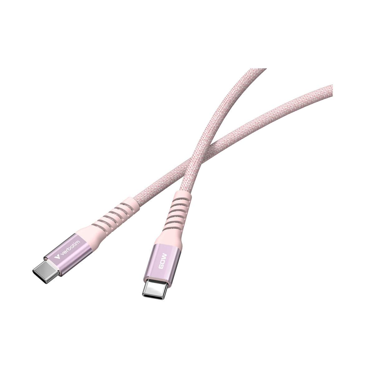 VERBATIM Sync & Charge USB-C zu USB-C 60W Magnetic 120 cm - pink VERBATIM Sync & Charge USB-C zu USB-C 60W Magnetic 120 cm - pink von Verbatim