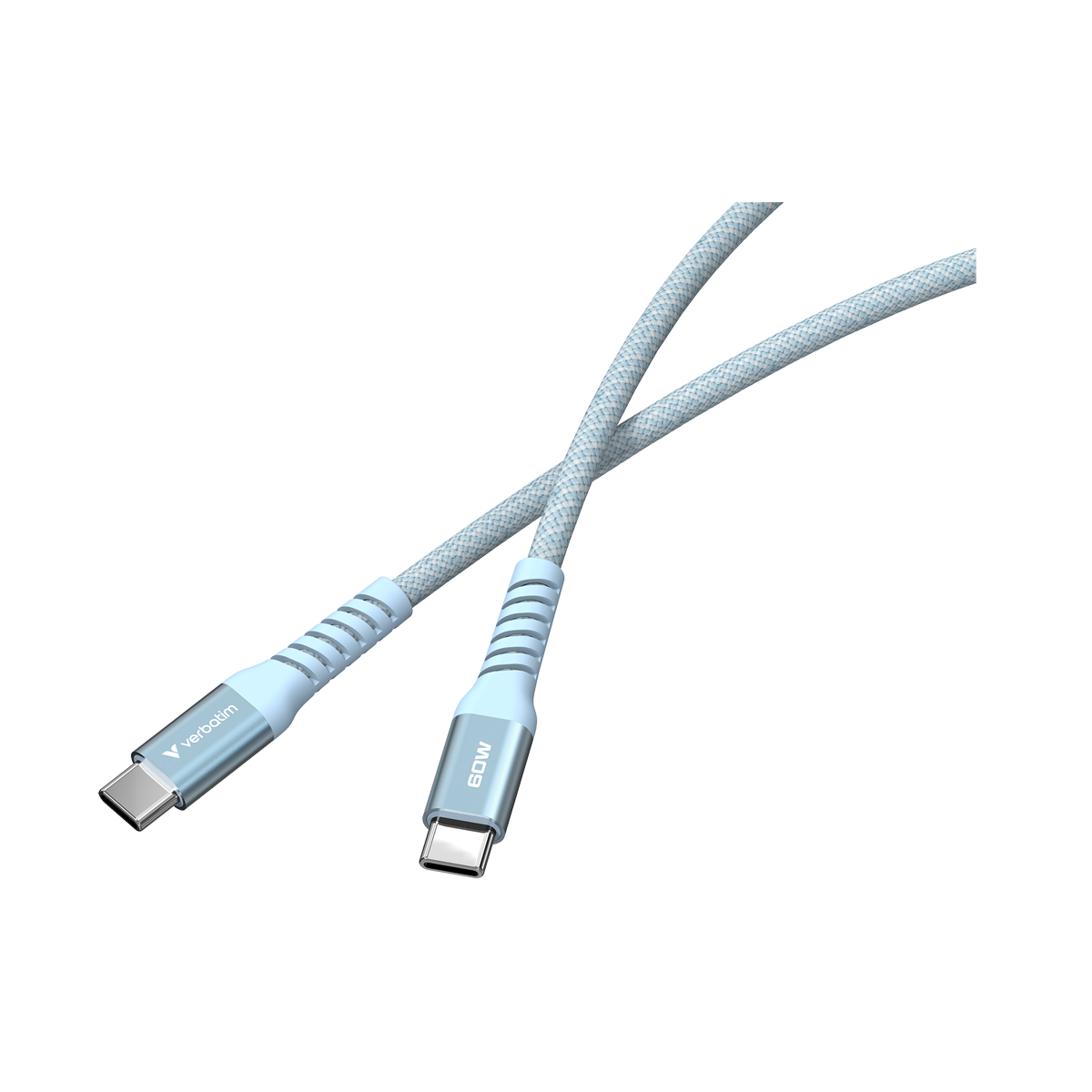 VERBATIM Sync & Charge USB-C zu USB-C 60W Magnetkabel 120 cm - blau VERBATIM Sync & Charge USB-C zu USB-C 60W Magnetkabel 120 cm - blau von Verbatim