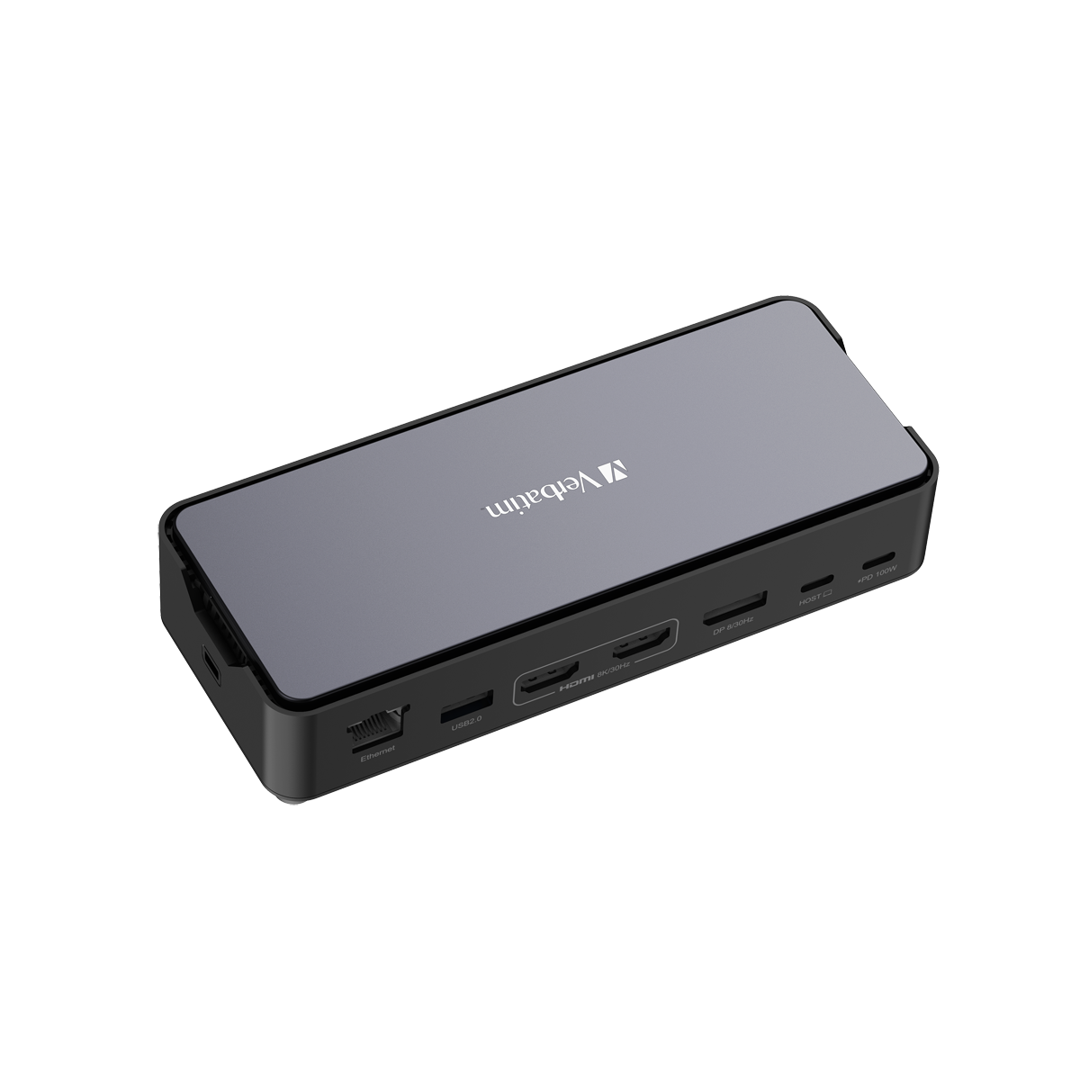 VERBATIM USB-C Pro Docking Station 15 Port mit SSD Slot CDS-15S VERBATIM USB-C Pro Docking Station 15 Port mit SSD Slot CDS-15S von Verbatim