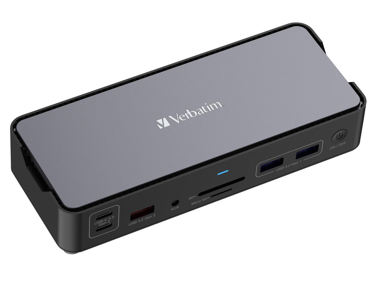 VERBATIM USB-C Pro Dockingstation CDS-15 VERBATIM USB-C Pro Dockingstation CDS-15 von Verbatim