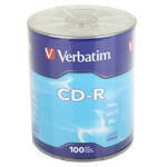 Verbatim 96524 CD-R 700 MB 100 - CD-RW (CD-R, 700 MB, 100, 52 x, Achse) von Verbatim