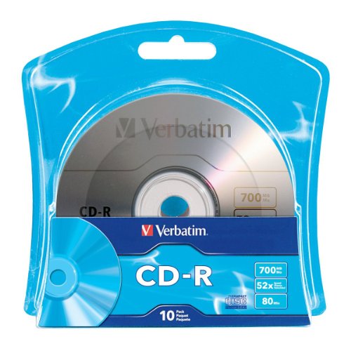 Verbatim 96932 CD-R (700 MB, 52 x 80 Minuten) von Verbatim