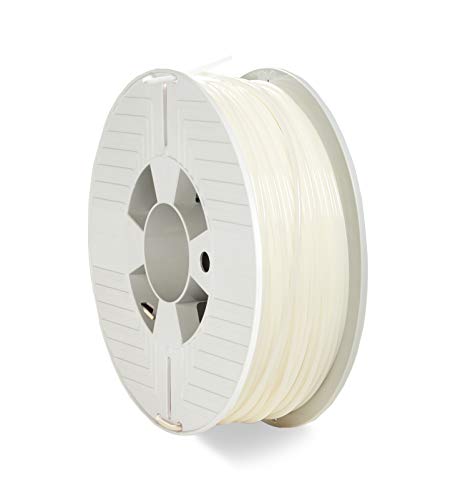 Verbatim ABS-Filament 3D-Druck, 2,85mm, 1kg, Hochleistungs-Acrylnitril-Butadien-Styrol zur Materialextrusion, für 3D-Drucker und 3D-Stift, 3D-Drucker-Filament aus ABS, klar von Verbatim