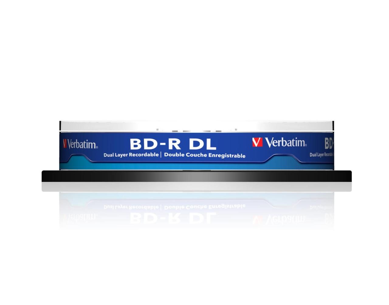 Verbatim Blu-ray BD-R DL 10er Spindel von Verbatim