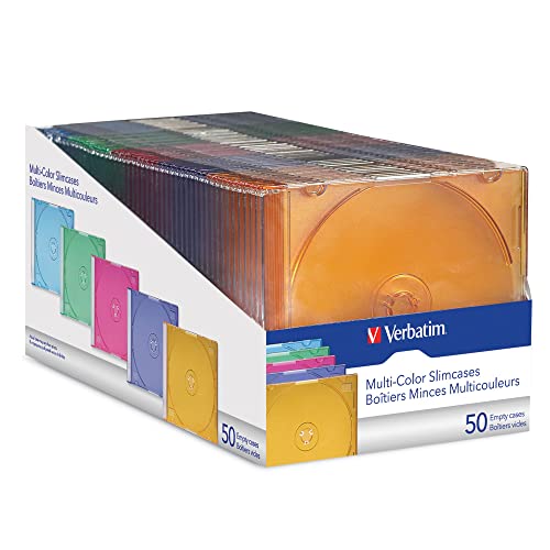 Verbatim CD- / DVD-Hüllen (0,5 cm) 50 Stück von Verbatim