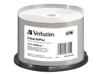 Verbatim CD-R 52x DataLifePlus, 52x, CD-R, 120 mm, 700 MB, Spindel, 50 Stück(e) von Verbatim