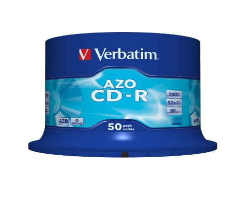 Verbatim CD-R AZO Crystal von Verbatim