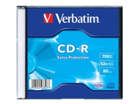 Verbatim CD-R Extra Protection, 48x, 700 MB Verbatim CD-R Extra Protection, 48x, 700 MB von Verbatim