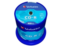 Verbatim CD-R Extra Protection, 52x, CD-R, 120 mm, 700 MB, Tortenschachtel, 100 Stück(e) von Verbatim