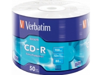 Verbatim CD-R Extra Protection, 52x, CD-R, 700 MB, 50 stk von Verbatim