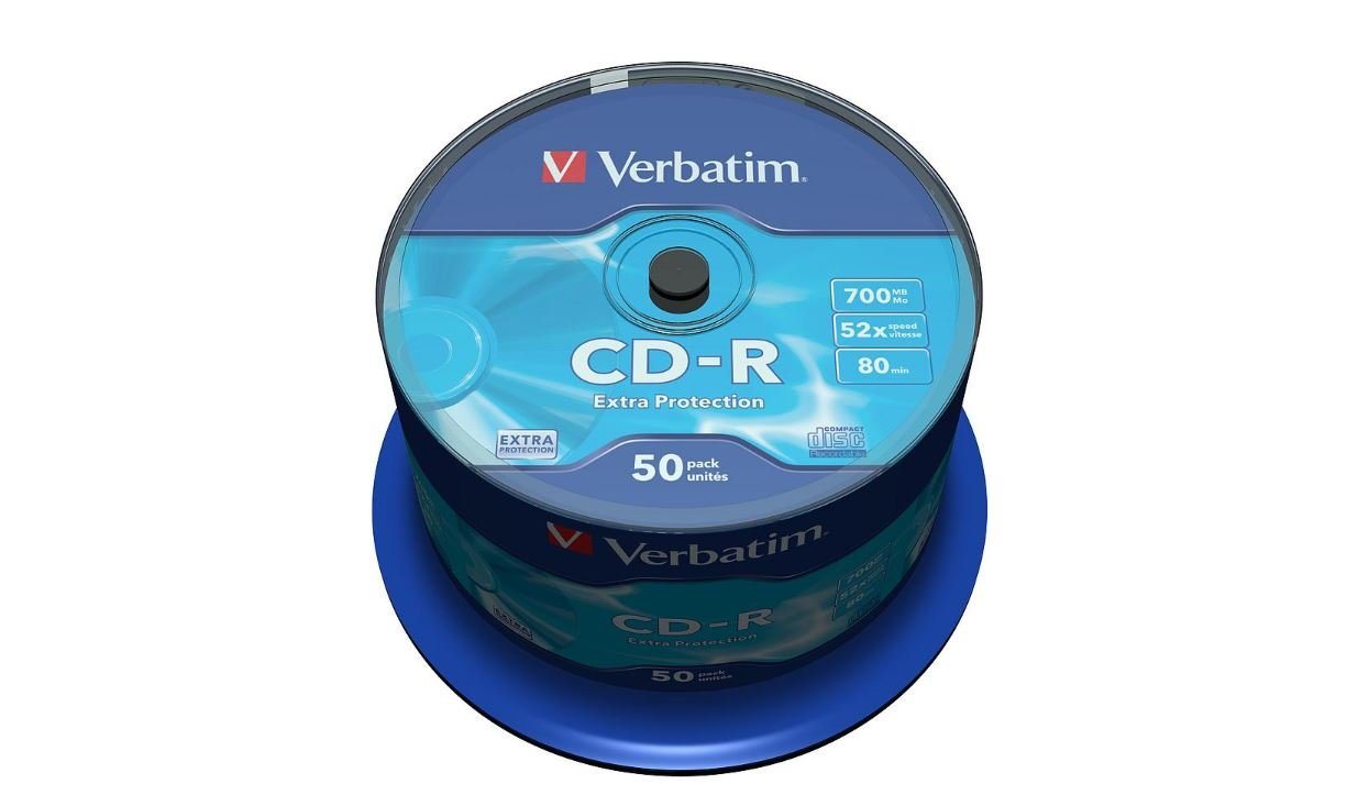 Verbatim CD-Rohling CD-R 700MB von Verbatim