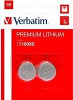 Verbatim CR2032 - Einwegbatterie - CR2032 - Lithium - 3 V - 4 Stück(e) - Silber (49533) von Verbatim