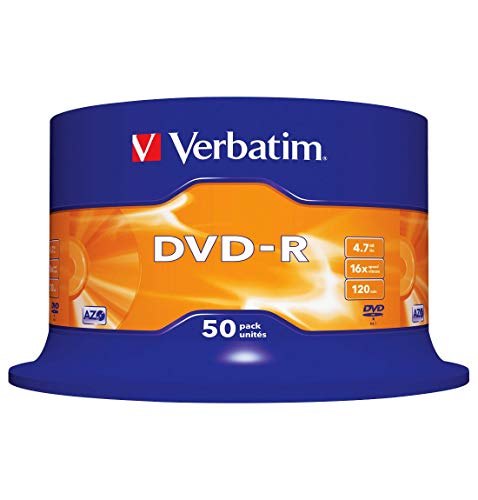 Verbatim DVD-R, bis 16fach, 50er-Spindel Verbatim DVD-R, bis 16fach, 50er-Spindel von Verbatim