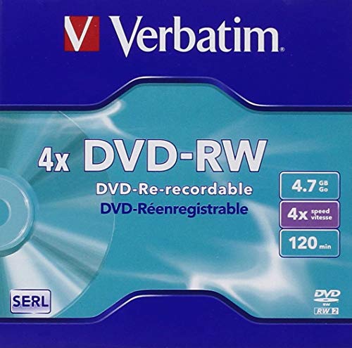 Verbatim DVD-RW Matt Silver 4,7GB DVD+R von Verbatim