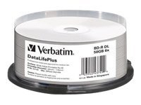 Verbatim DataLifePlus, 50 GB, BD-R, Spindel, 25 Stück(e) von Verbatim