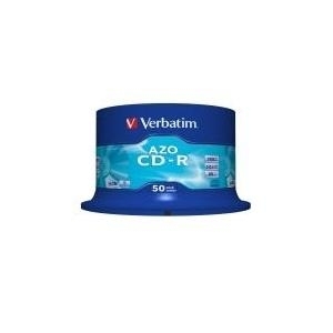 Verbatim DataLifePlus - 50 x CD-R - 700MB 48x - Spindel - Speichermedium (43343) von Verbatim