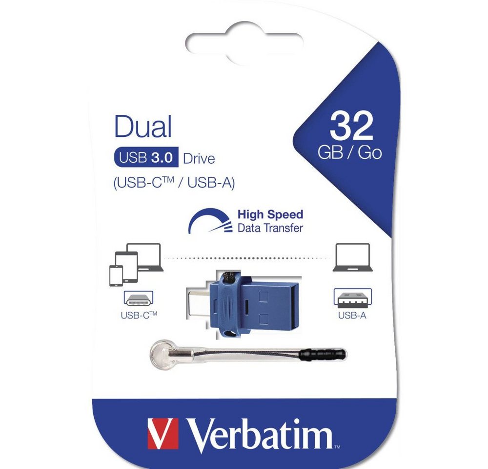 Verbatim Dual USB 3.0 32 GB USB-Stick USB-Stick von Verbatim