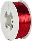 Verbatim - Durchsichtig rot - 1 kg - PTEG-Filament (3D) von Verbatim