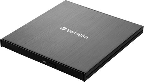 Verbatim External Slimline Blu-ray Brenner Extern Retail Schwarz von Verbatim