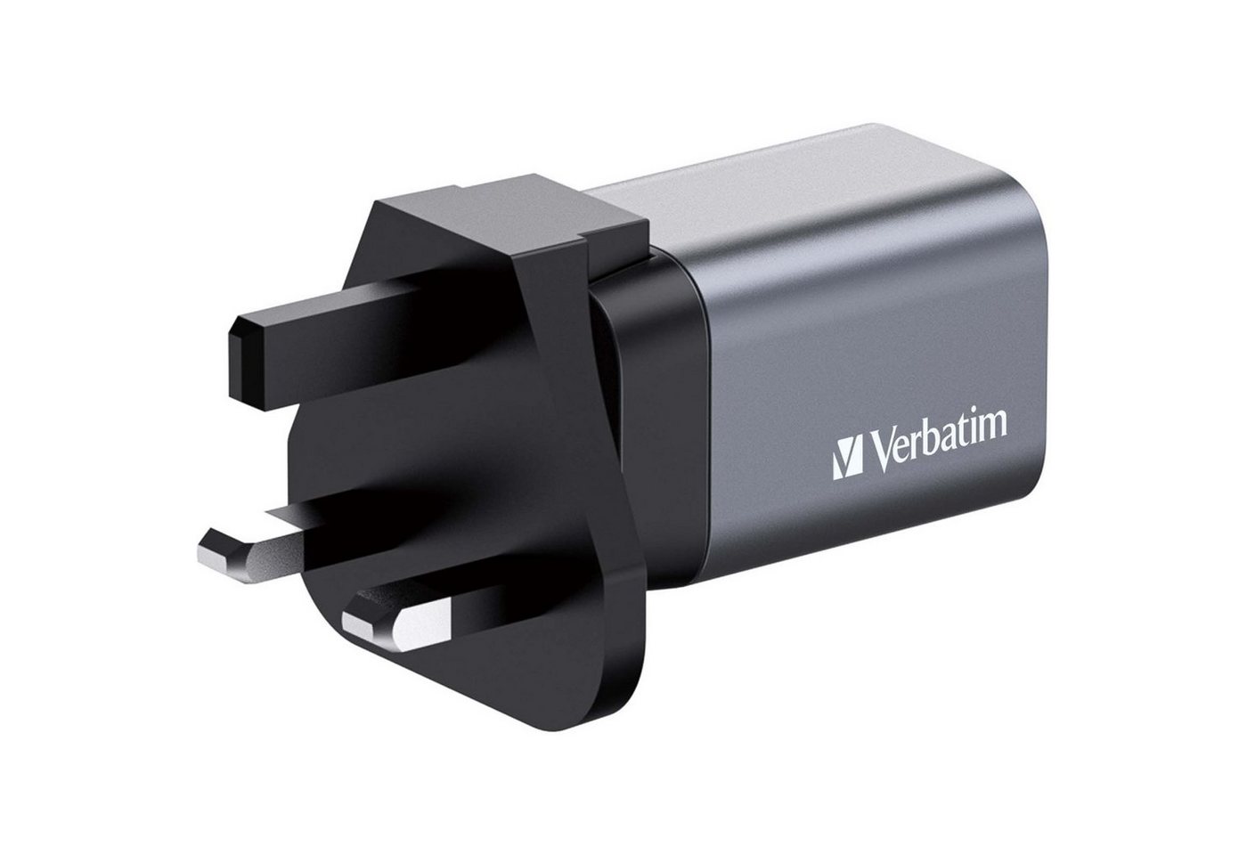 Verbatim GaN-Ladegerät 35W, 1x USB-A, 1x USB-C Notebook-Ladegerät von Verbatim