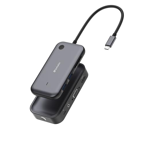 Verbatim HD HDMI Wireless Transmitter und Receiver für Streaming, Video/Audio Übertragung, kabelloser HDMI Extender für Laptop, PC, Smartphone zu TV, Monitor, Beamer von Verbatim