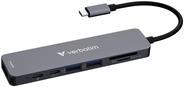 Verbatim HUB USB-C MULTIPORT 7PORT (32158) von Verbatim