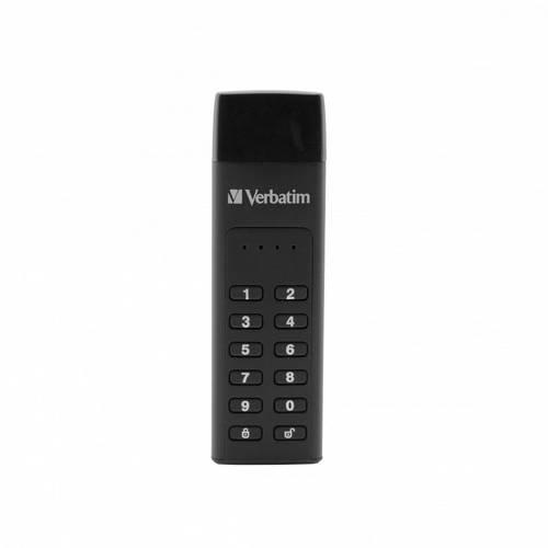 Verbatim Keypad Secure USB-Stick 64GB Schwarz 49431 USB-C® von Verbatim