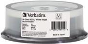 Verbatim M-Disc - 25 x BD-R - 100 GB 4x - mit Tintenstrahldrucker bedruckbare Oberfläche, Bedruckbarer Innenring - Spindel von Verbatim