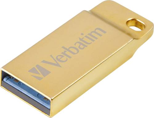 Verbatim METAL EXECUTIVE USB-Stick 16GB Gold 99104 USB 3.2 Gen 1 (USB 3.0) von Verbatim