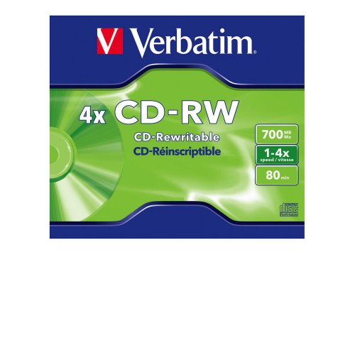 Verbatim Metal AZO Datalife+ Medien CD-R/CD-RW, 700 MB von Verbatim