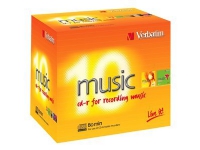 Verbatim Music CD-R, 16x, CD-R, 700 MB, Jewelcase, 10 Stück(e) von Verbatim