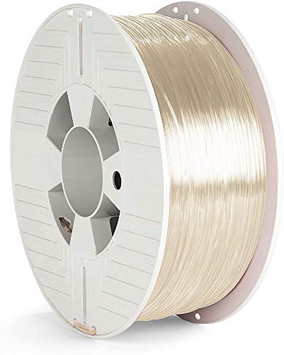 Verbatim PET-G-Filament 3D-Druck, 1,75mm, 1kg, Polyethylenterephthalat-Glykol-Filament zur Materialextrusion, für 3D-Drucker und 3D-Stift, 3D-Drucker-Filament aus PET-G, transparent Verbatim PET-G-Filament 3D-Druck, 1,75mm, 1kg, Polyethylenterephthalat-Glykol-Filament zur Materialextrusion, für 3D-Drucker und 3D-Stift, 3D-Drucker-Filament aus PET-G, transparent von Verbatim