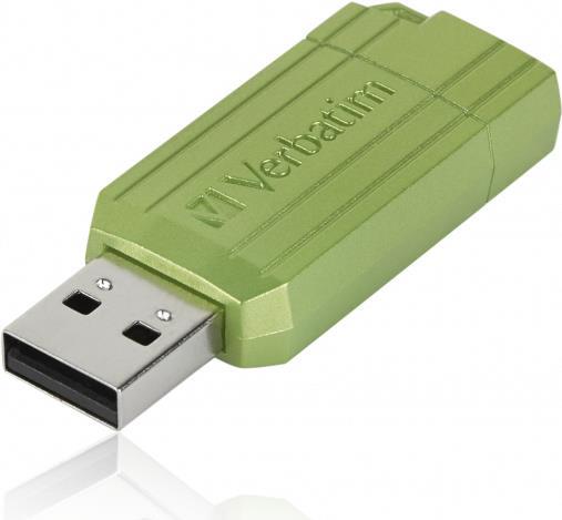 Verbatim PinStripe USB-Stick 128 GB USB Typ-A 2.0 Grün (49462) von Verbatim