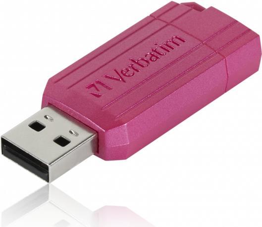 Verbatim PinStripe USB-Stick 128 GB USB Typ-A 2.0 Pink (49460) von Verbatim