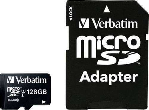 Verbatim Premium microSDXC-Karte 128GB Class 10 inkl. SD-Adapter von Verbatim