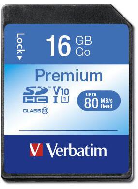 Verbatim SDHC Card 16GB Speicherkarte von Verbatim