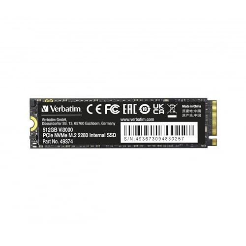 Verbatim SSD 512GB Vi3000 PCIe NVMe M.2 von Verbatim