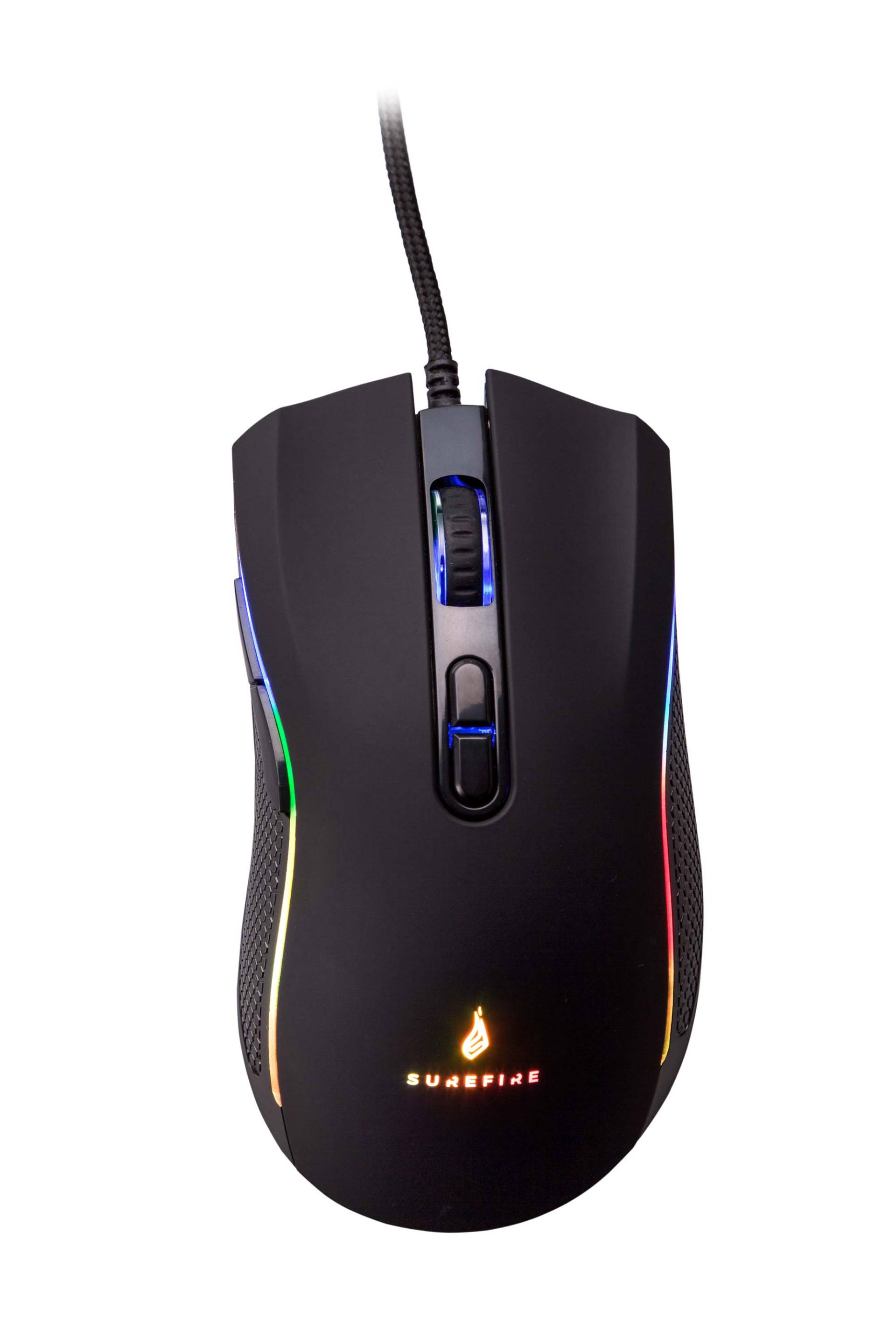 Verbatim SUREFIRE Hawk Claw Gaming 7-Button Mouse with RGB (48815) (48815) von Verbatim