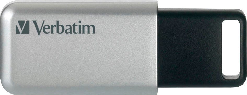 Verbatim Secure Pro 64GB USB-Stick (USB 3.2, Lesegeschwindigkeit 35 MB/s) von Verbatim