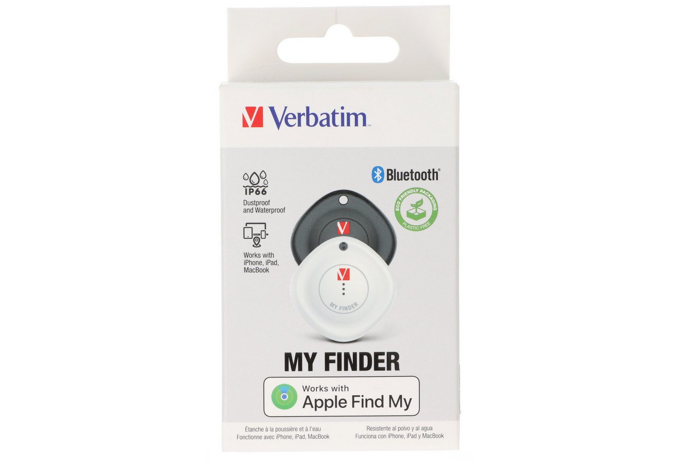 Verbatim Selfie-Stick Verbatim Bluetooth-Tracker, My Finder, für Apple Geräte wie iPhone, i Verbatim Selfie-Stick Verbatim Bluetooth-Tracker, My Finder, für Apple Geräte wie iPhone, i von Verbatim