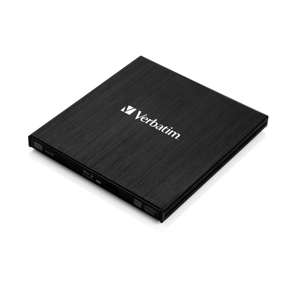 Verbatim Slimline USB 3.2 Externer Blu-Ray Brenner DVD-Brenner Verbatim Slimline USB 3.2 Externer Blu-Ray Brenner DVD-Brenner von Verbatim