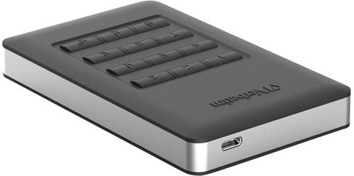 Verbatim Store 'n' Go Secure Portable 2TB Externe Festplatte 6.35cm (2.5 Zoll) USB 3.1 Gen 1 Schwarz von Verbatim