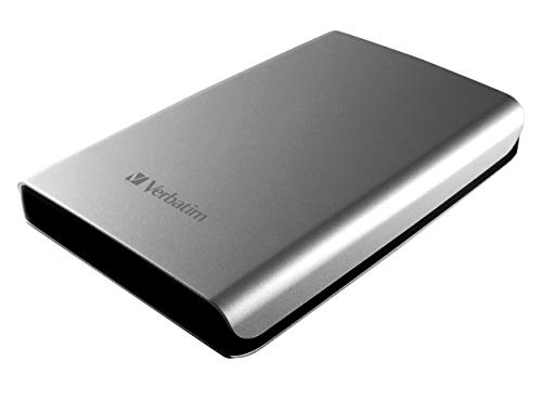 Verbatim Store 'n' Go SuperSpeed, 2 TB, Silber, Externe Festplatte, USB 3.0, Festplatte extern, für Windows & Mac OS X & Linux, tragbare Festplatte, USB Festplatte, Hard Drive von Verbatim