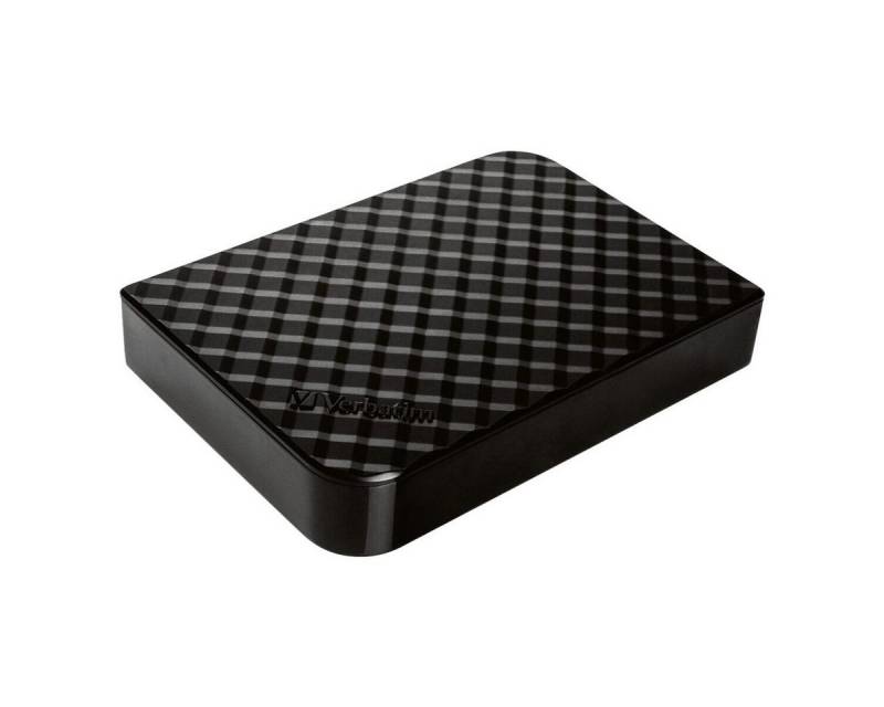 Verbatim Store 'n' Save externe HDD-Festplatte (4 TB) 3,5" 109 MB/S Lesegeschwindigkeit, 108.7 MB/S Schreibgeschwindigkeit, mit Energiespar-Software und An-/Ausschalter von Verbatim